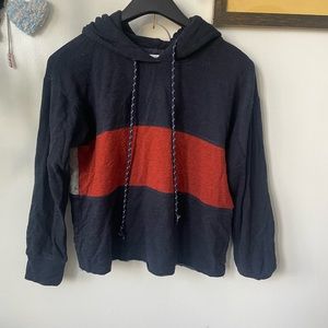 Size 0 Sundry Colorblock Hoodie
